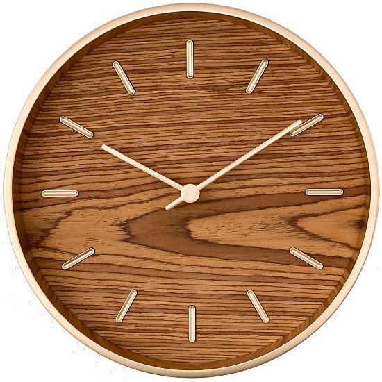 Часы настенные Peri, дуб - подробное фото