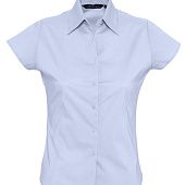 Рубашка женская с коротким рукавом EXCESS, голубая - фото