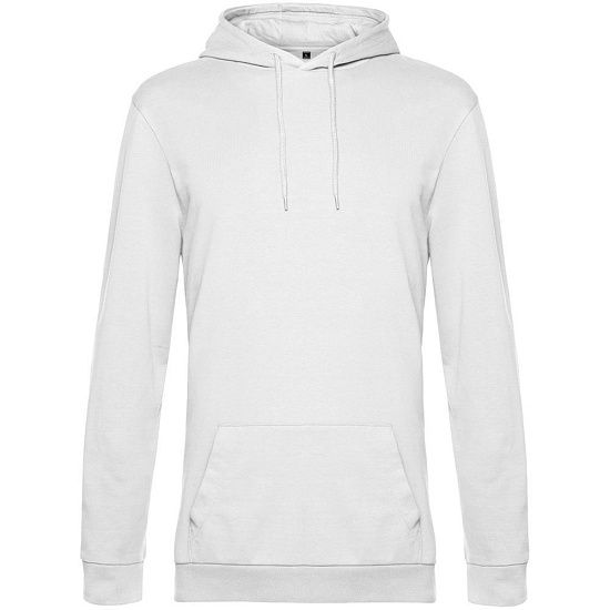 Толстовка с капюшоном унисекс Hoodie, белая - подробное фото