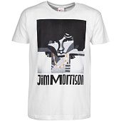Футболка «Меламед. Jim Morrison», белая - фото