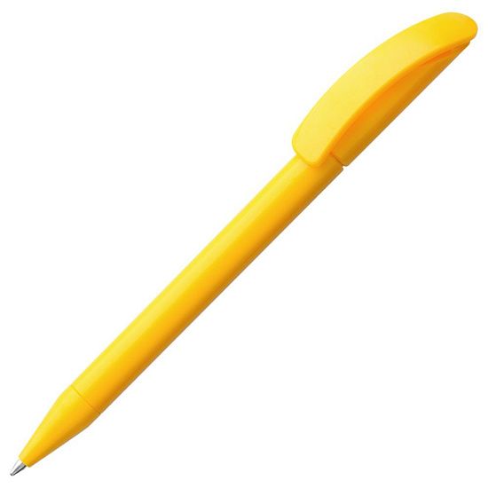 Ручка шариковая Prodir DS3 TPP, желтая - подробное фото