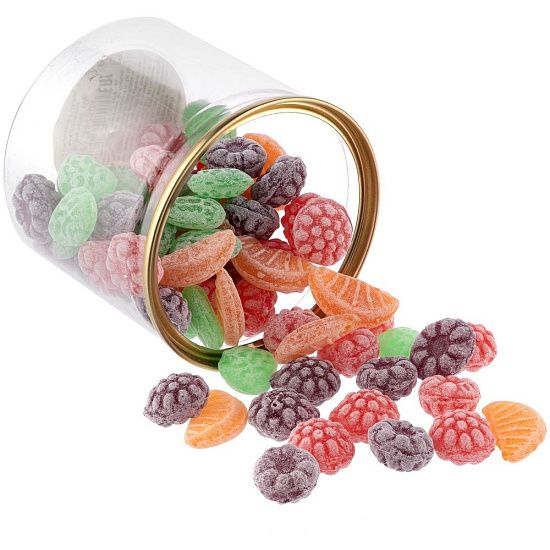 Карамель леденцовая Candy Crush, со вкусом фруктов, с прозрачной крышкой - подробное фото