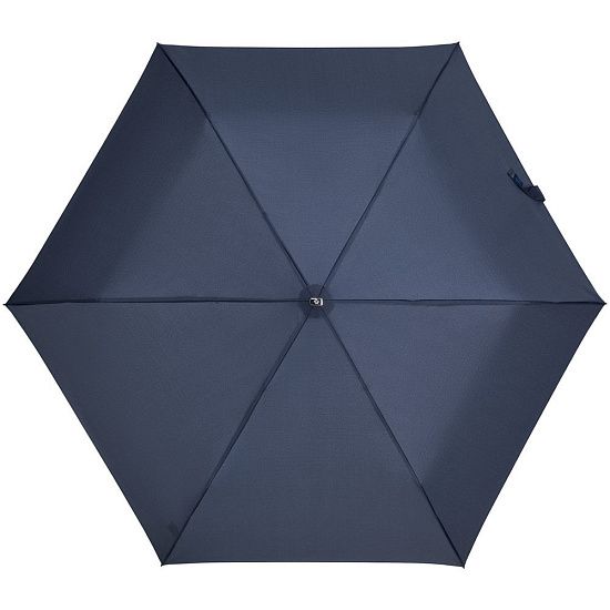 Зонт складной Rain Pro Mini Flat, синий - подробное фото