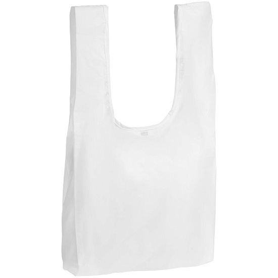 Складная сумка для покупок Packins, белая - подробное фото