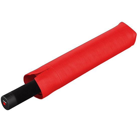 Складной зонт U.090, красный - подробное фото