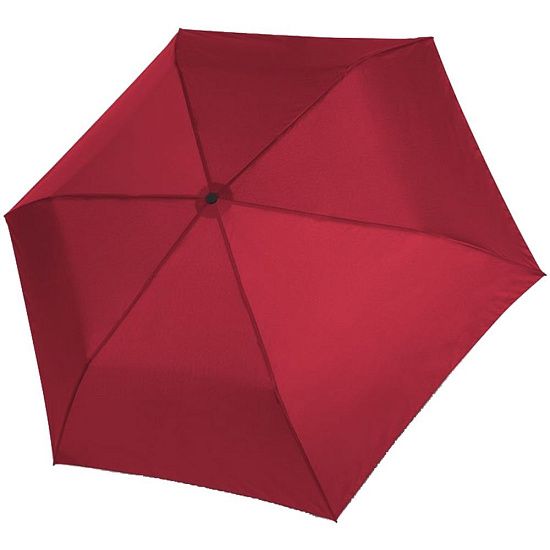 Зонт складной Zero 99, красный - подробное фото