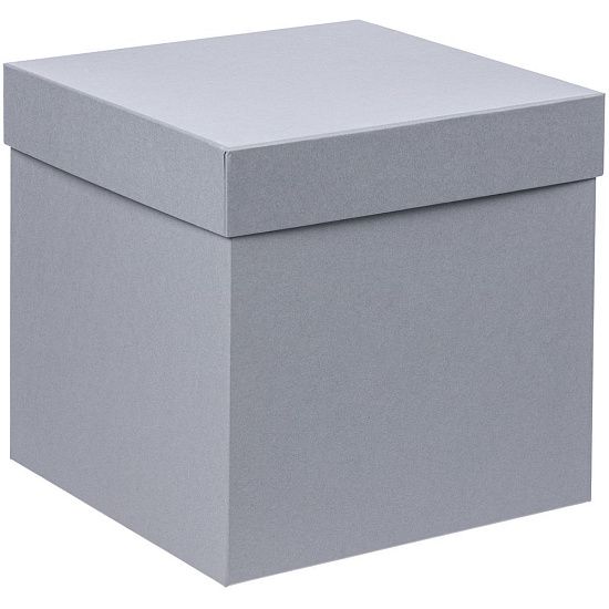 Коробка Cube, L, серая - подробное фото