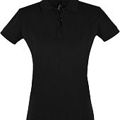 Рубашка поло женская PERFECT WOMEN 180 черная - фото
