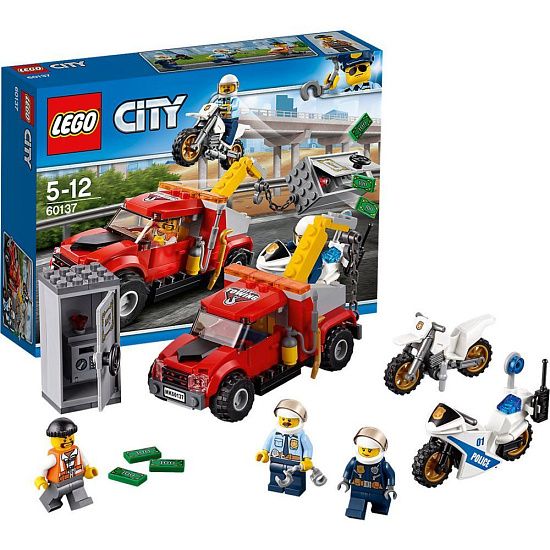 Конструктор «LEGO City. Побег на буксировщике» - подробное фото