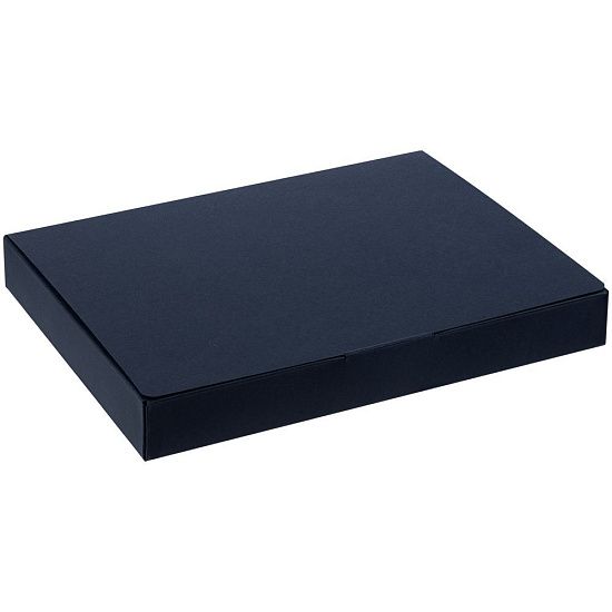 Коробка самосборная Flacky Slim, синяя - подробное фото
