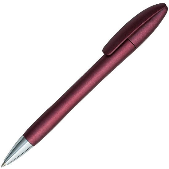 Ручка шариковая Moon Metallic, бордо - подробное фото