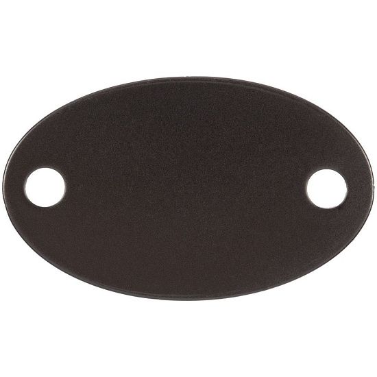 Шильдик металлический Alfa Oval, серый металлик - подробное фото