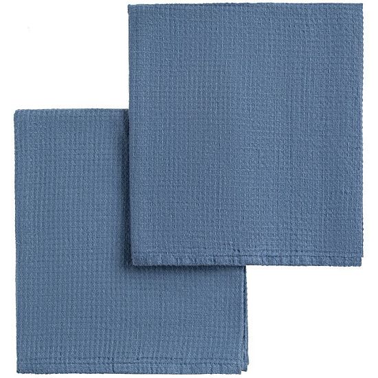 Набор полотенец Fine Line, синий - подробное фото