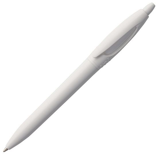 Ручка шариковая S! (Си), белая - подробное фото