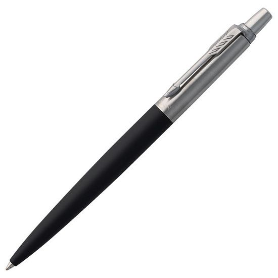 Ручка шариковая Parker Jotter Core K63, черный с серебристым - подробное фото