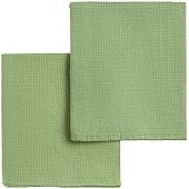Набор полотенец Fine Line, зеленый - фото