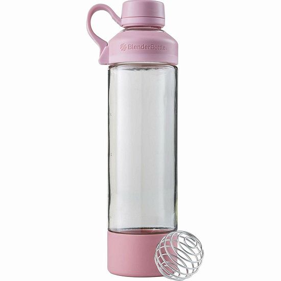 Спортивная бутылка-шейкер Mantra, розовая - подробное фото