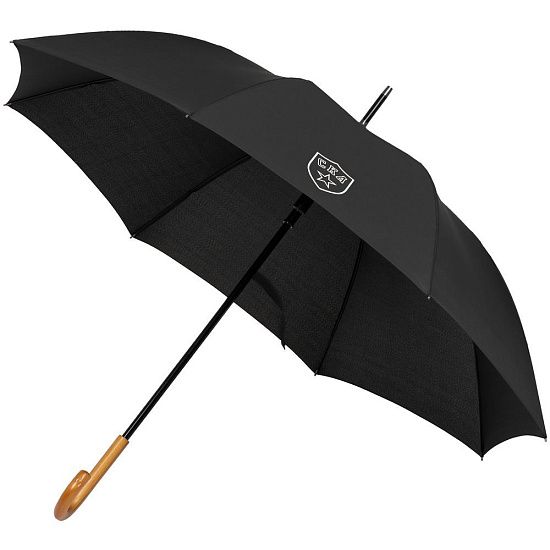 Зонт-трость «СКА», черный - подробное фото