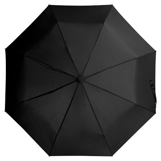 Зонт складной Unit Basic, черный - подробное фото