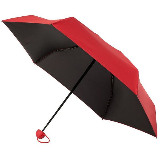 Складной зонт Cameo, механический, красный - подробное фото
