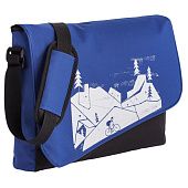 Конференц сумка «Крутой подъем», синяя - фото