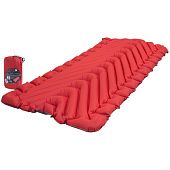 Надувной коврик Insulated Static V Luxe, красный - фото