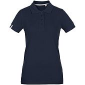 Рубашка поло женская Virma Premium Lady, темно-синяя - фото