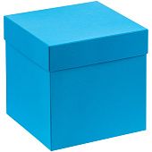 Коробка Cube, M, голубая - фото