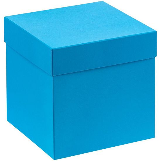 Коробка Cube, M, голубая - подробное фото