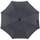 Зонт-трость rainVestment, темно-синий меланж - фото