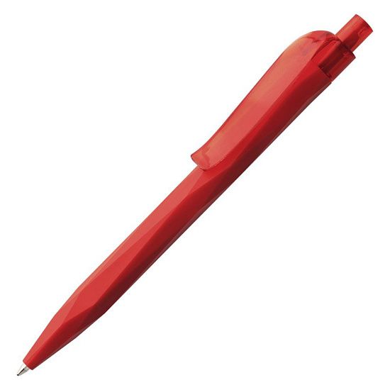 Ручка шариковая Prodir QS20 PMT-T, красная - подробное фото