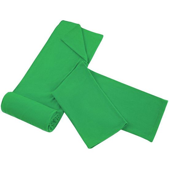 Плед с рукавами Lazybones, зеленый - подробное фото