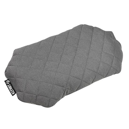 Надувная подушка Pillow Luxe, серая - подробное фото