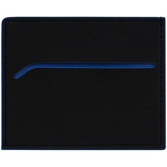 Картхолдер Multimo, черный с синим - подробное фото