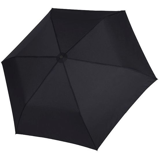 Зонт складной Zero Large, черный - подробное фото