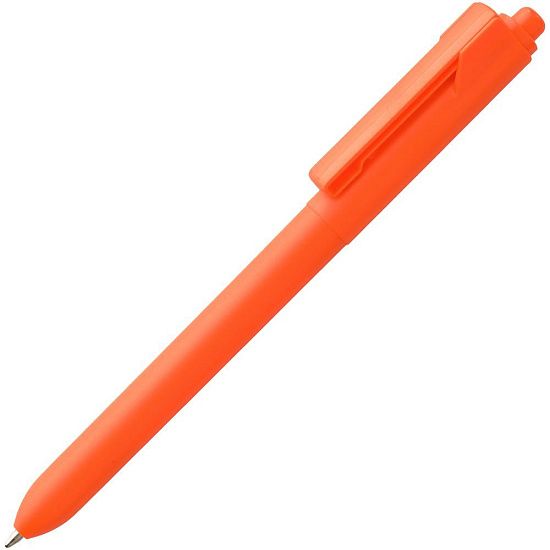 Ручка шариковая Hint, оранжевая - подробное фото