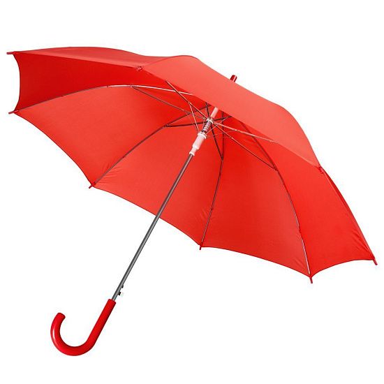 Зонт-трость Unit Promo, красный - подробное фото