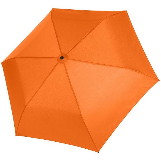 Зонт складной Zero 99, оранжевый - подробное фото