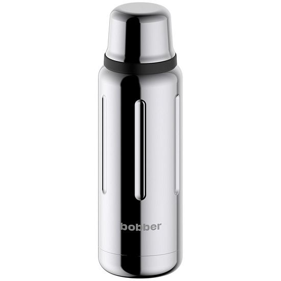 Термос Flask 470, вакуумный, стальной зеркальный - подробное фото