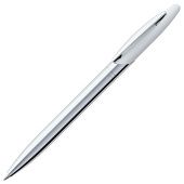 Ручка шариковая Dagger Soft Touch, белая - фото