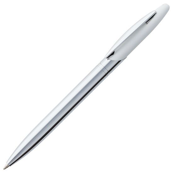 Ручка шариковая Dagger Soft Touch, белая - подробное фото