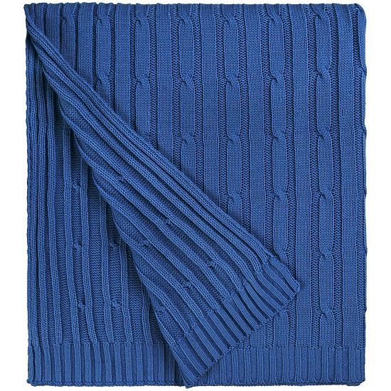 Плед Remit, ярко-синий (василек) - подробное фото