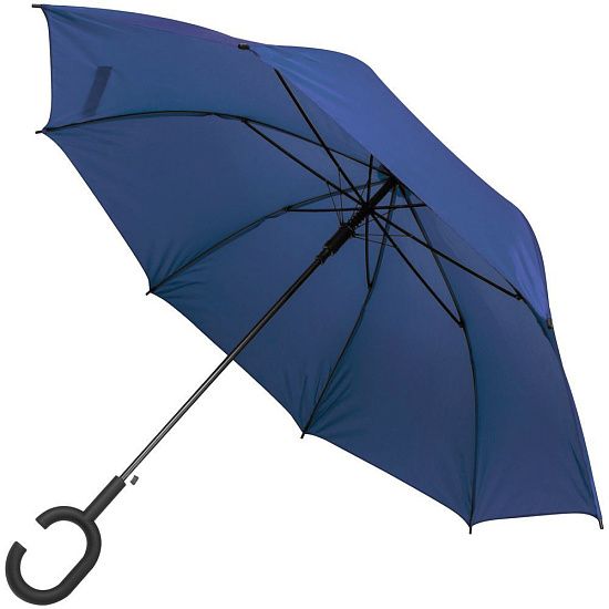 Зонт-трость Charme, синий - подробное фото