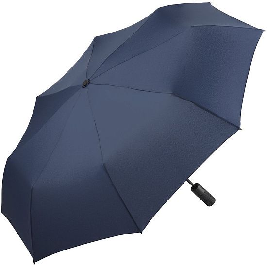 Зонт складной Profile, темно-синий - подробное фото