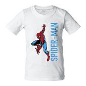 Футболка детская Spider-Man, белая - фото