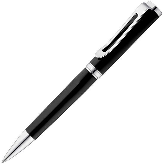 Ручка шариковая Phase, черная - подробное фото