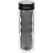 Бутылка для воды Gems Black Morion, черный морион - фото