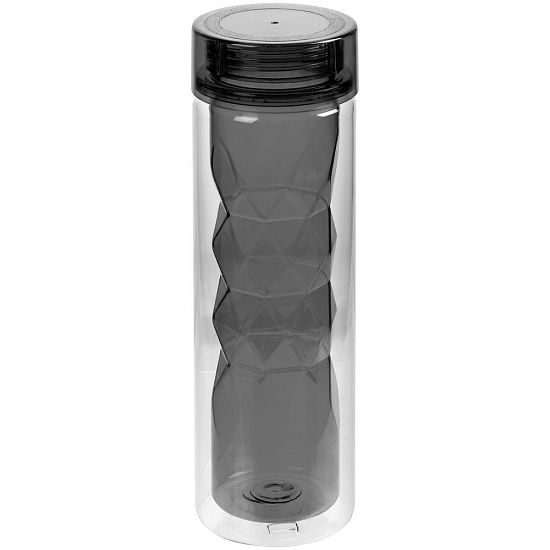Бутылка для воды Gems Black Morion, черный морион - подробное фото