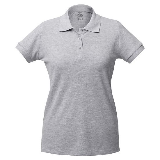 Рубашка поло женская Virma Lady, серый меланж - подробное фото