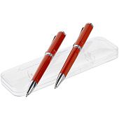 Набор Phase: ручка и карандаш, красный - фото